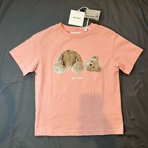 Palm Angels Bear-Print Cotton T-Shirt (BRAND NEW W TAGS)